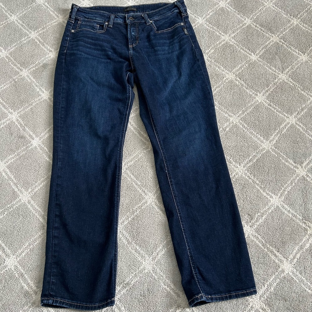 W32/L29 Silver Jeans Suki Straight
